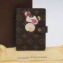 LOUIS VUITTON Monogram Panda Agenda PM Day Planner Cover R20011 LV Auth 126658-12