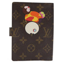 LOUIS VUITTON Monogram Panda Agenda PM Day Planner Cover R20011 LV Auth 126658-2