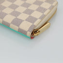 LOUIS VUITTON Damier Azur Vivienne Zippy Wallet Long Wallet N40507 Auth 126659-15