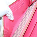 LOUIS VUITTON Damier Azur Vivienne Zippy Wallet Long Wallet N40507 Auth 126659-18
