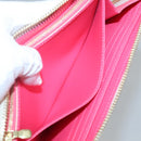 LOUIS VUITTON Damier Azur Vivienne Zippy Wallet Long Wallet N40507 Auth 126659-19