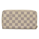 LOUIS VUITTON Damier Azur Vivienne Zippy Wallet Long Wallet N40507 Auth 126659-2