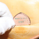 CELINE Macadam Canvas Shoulder Bag PVC Leather Brown Gold Auth 126660-12