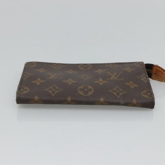 LOUIS VUITTON Monogram Bucket PM Accessory Pouch LV Auth 126663