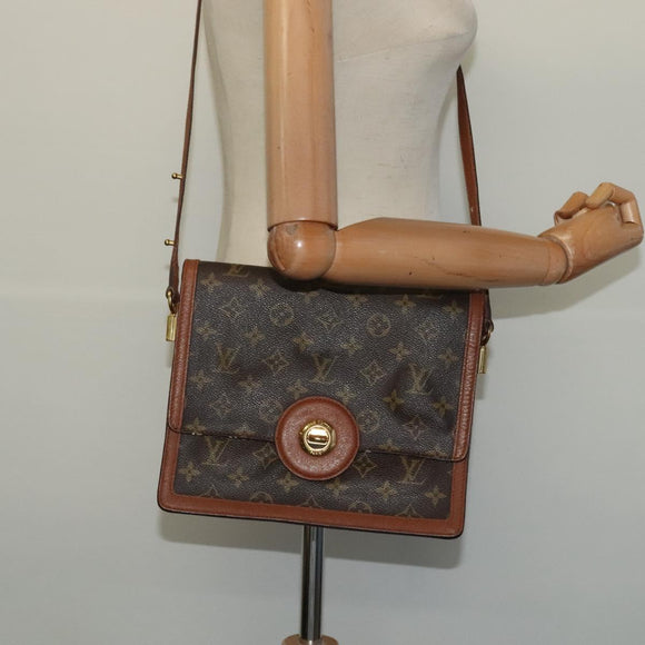 LOUIS VUITTON Monogram Raspail Shoulder Bag M51372 LV Auth 126668