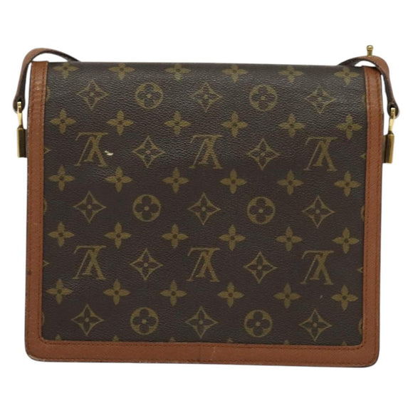 LOUIS VUITTON Monogram Raspail Shoulder Bag M51372 LV Auth 126668