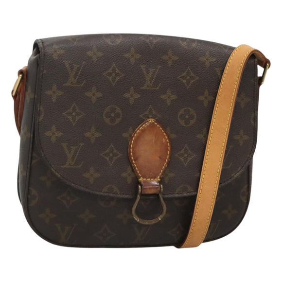 LOUIS VUITTON Monogram Saint Cloud GM Shoulder Bag M51242 LV Auth 126669