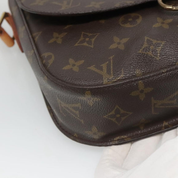 LOUIS VUITTON Monogram Saint Cloud GM Shoulder Bag M51242 LV Auth 126669