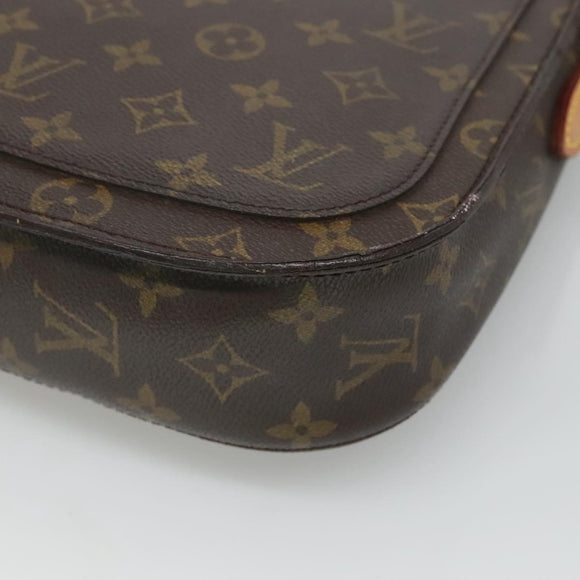 LOUIS VUITTON Monogram Saint Cloud GM Shoulder Bag M51242 LV Auth 126669