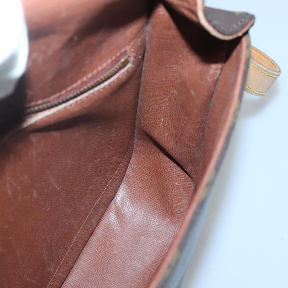 LOUIS VUITTON Monogram Saint Cloud GM Shoulder Bag M51242 LV Auth 126669