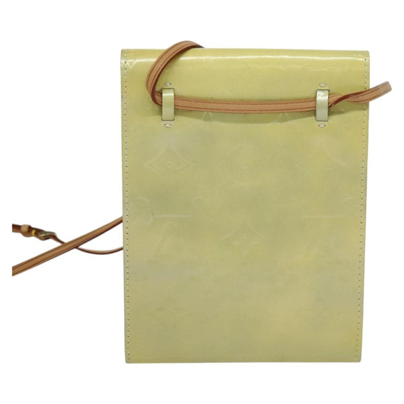 LOUIS VUITTON Monogram Vernis Kenmare Shoulder Bag Gris M91060 LV Auth 126678