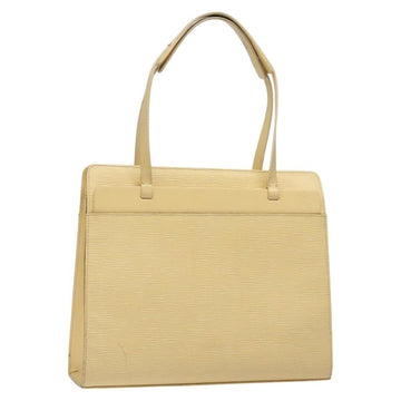 LOUIS VUITTON Epi Croisette PM Tote Bag Vanilla M5249A LV Auth 126679