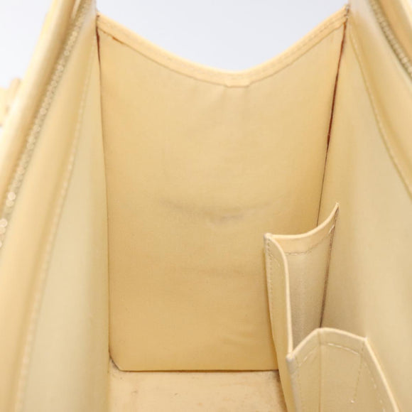 LOUIS VUITTON Epi Croisette PM Tote Bag Vanilla M5249A LV Auth 126679