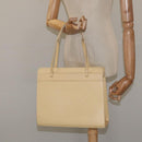LOUIS VUITTON Epi Croisette PM Tote Bag Vanilla M5249A LV Auth 126679-22
