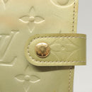 LOUIS VUITTON Vernis Agenda PM Day Planner Cover Gris R21001 LV Auth 126689-17