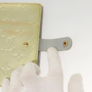 LOUIS VUITTON Vernis Agenda PM Day Planner Cover Gris R21001 LV Auth 126689-8