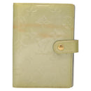 LOUIS VUITTON Vernis Agenda PM Day Planner Cover Gris R21001 LV Auth 126689-13