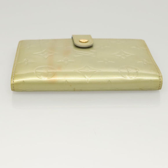 LOUIS VUITTON Vernis Agenda PM Day Planner Cover Gris R21001 LV Auth 126689