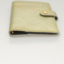 LOUIS VUITTON Vernis Agenda PM Day Planner Cover Gris R21001 LV Auth 126689-6