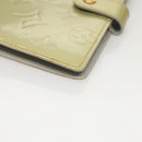 LOUIS VUITTON Vernis Agenda PM Day Planner Cover Gris R21001 LV Auth 126689-14