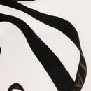 FENDI Backpack Nylon Black Silver Auth 126725-9