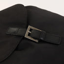 FENDI Backpack Nylon Black Silver Auth 126725-19