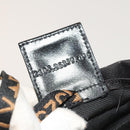 FENDI Backpack Nylon Black Silver Auth 126725-12