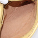 LOEWE Shoulder Bag Leather Yellow Auth 126746-16