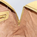 LOEWE Shoulder Bag Leather Yellow Auth 126746-17