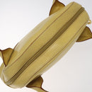 LOEWE Shoulder Bag Leather Yellow Auth 126746-6