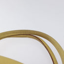 LOEWE Shoulder Bag Leather Yellow Auth 126746-8