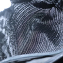 PRADA Hand Bag Nylon Black Silver Auth 126754-22