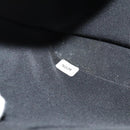 CHANEL Choco Bar Hand Bag Leather Black Silver CC Auth 126757-20