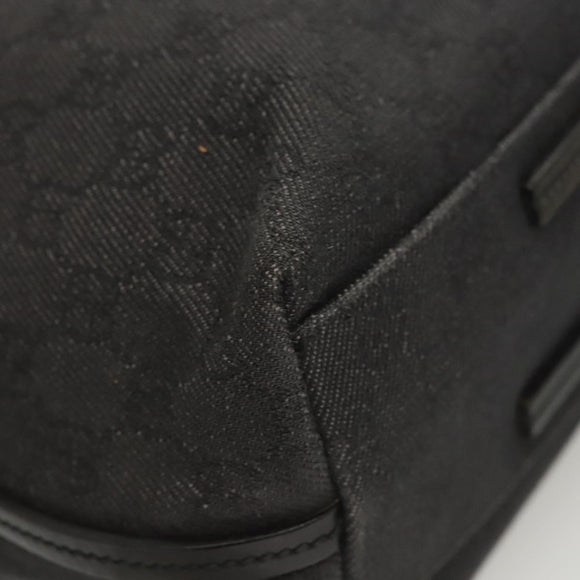 GUCCI GG Canvas Shoulder Bag Outlet Black 101341 Auth 126762