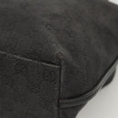 GUCCI GG Canvas Shoulder Bag Outlet Black 101341 Auth 126762-11