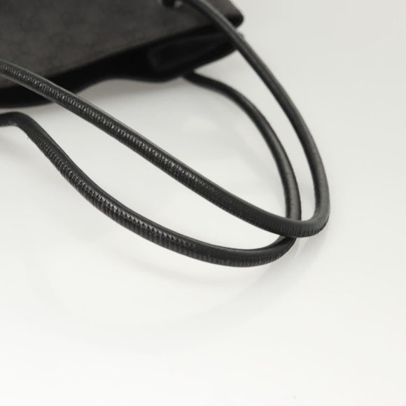 GUCCI GG Canvas Shoulder Bag Outlet Black 101341 Auth 126762