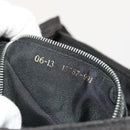 FENDI Zucca Canvas Hand Bag Nylon Black Silver Auth 126764-20