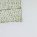 Christian Dior Wallet Shoulder Bag Leather White Auth 126770-11