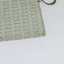 Christian Dior Wallet Shoulder Bag Leather White Auth 126770-13