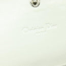 Christian Dior Wallet Shoulder Bag Leather White Auth 126770-16
