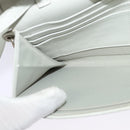 Christian Dior Wallet Shoulder Bag Leather White Auth 126770-19
