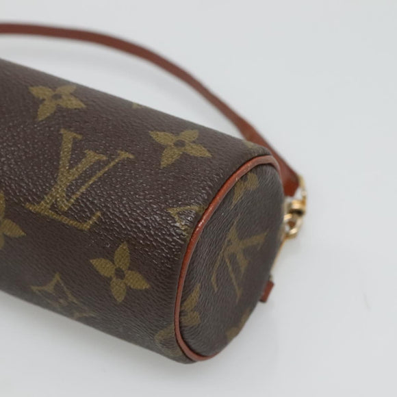 LOUIS VUITTON Monogram Papillon Pouch Vintage LV Auth 126776