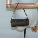 LOUIS VUITTON Monogram Papillon Pouch Vintage LV Auth 126776-19