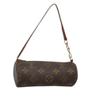 LOUIS VUITTON Monogram Papillon Pouch Vintage LV Auth 126776-1