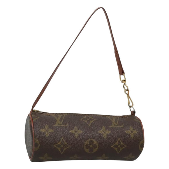 LOUIS VUITTON Monogram Papillon Pouch Vintage LV Auth 126776