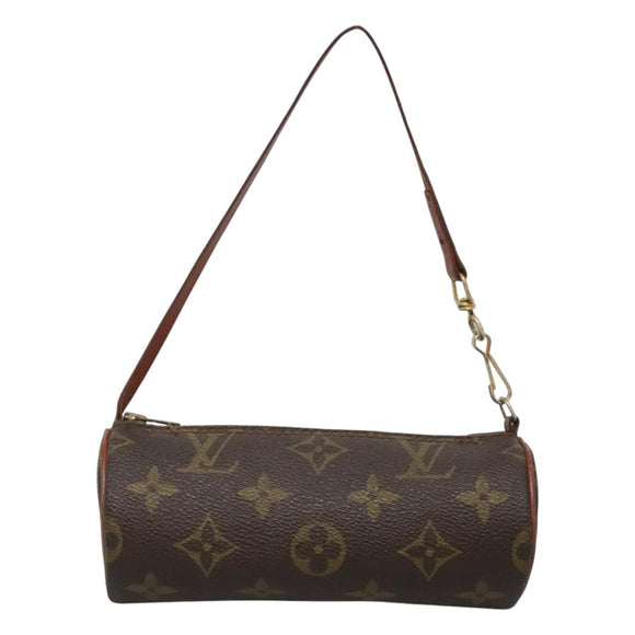LOUIS VUITTON Monogram Papillon Pouch Vintage LV Auth 126776