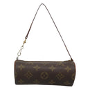 LOUIS VUITTON Monogram Papillon Pouch Vintage LV Auth 126776-2