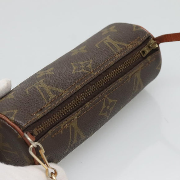 LOUIS VUITTON Monogram Papillon Pouch Vintage LV Auth 126776
