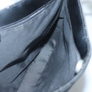 GUCCI GG Canvas Shoulder Bag Nylon Black Silver Auth 126780-18