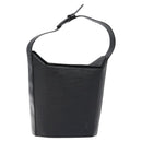 LOUIS VUITTON Epi Sac Seau Shoulder Bag Black M80161 LV Auth 126787-1